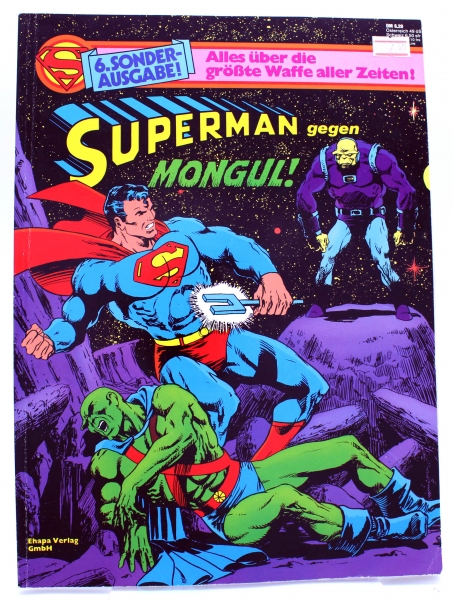 DC Comics Superman Comic Sonderausgabe Nr. 6: Superman gegen Mongul! von Ehapa